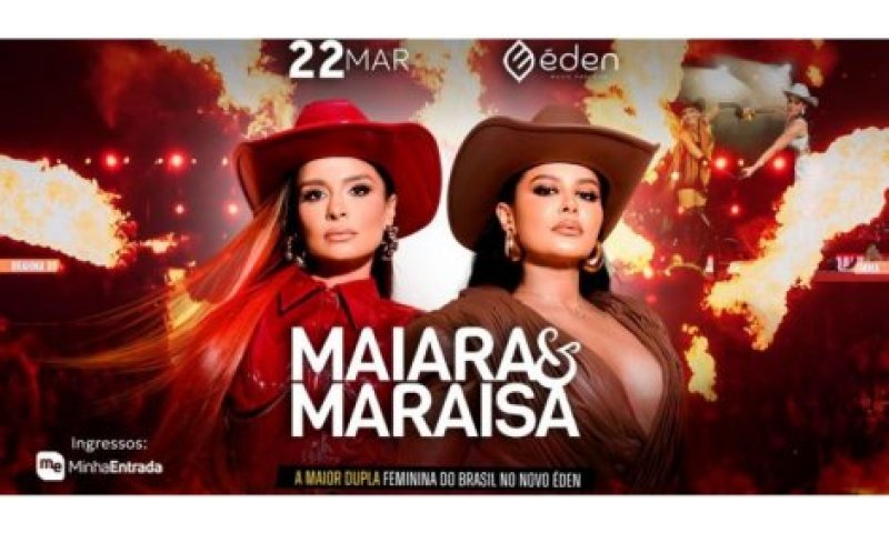 Maiara e Maraisa chegam ao Balneário Rincão em março