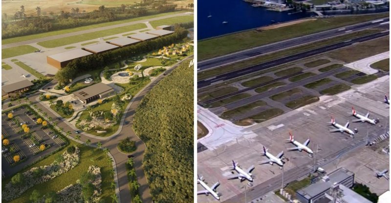 Maior que o Santos Dumont: aeroporto de R$ 400 milhões em SC irá superar terminal do RJ em tamanho de pista