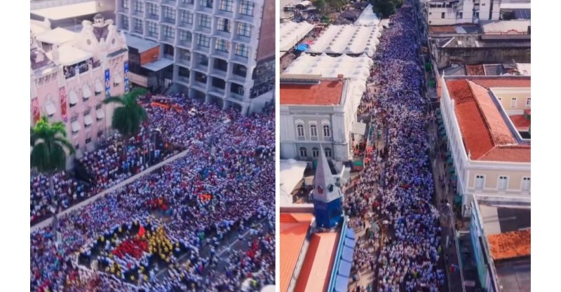 Mar humano em Belém: Círio de Nazaré leva milhares às ruas em celebração de fé