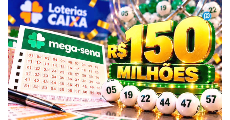 Mega-Sena acumula, e prêmio vai a R$ 150 milhões (concurso 3.069)