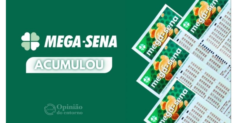 Mega-Sena, concurso 2.963: prêmio acumula e vai a R$ 63 milhões