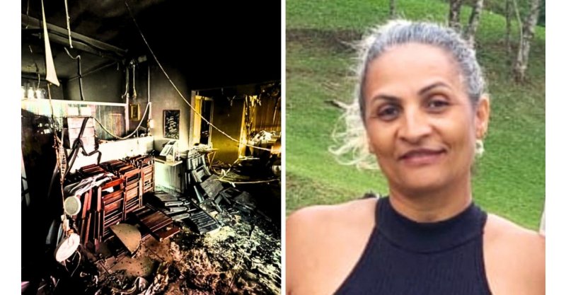 Morre dona de restaurante incendiado por homem que tentava matar ex após término em SC