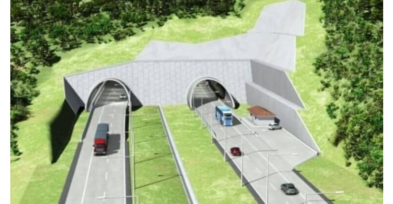 Morro dos Cavalos: terceira alternativa prevê apenas um túnel e pista atual em mão única em SC