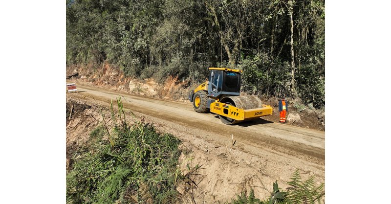 Municípios são contemplados com estrada rural