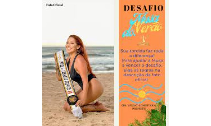Musa de Tubarão participa da final nacional do Musa do Brasil