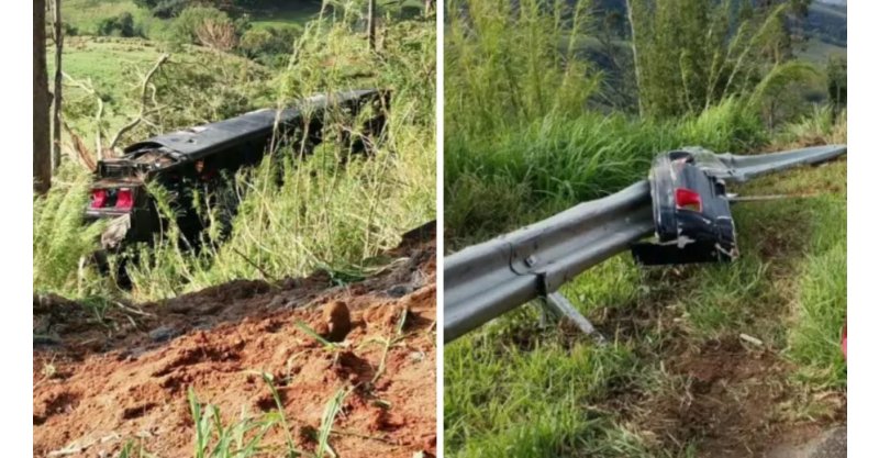 Sobe para seis número de mortos após ônibus com romeiros cair em ribanceira no interior de SP; criança está entre vítimas