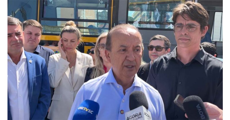‘No próximo governo farei a ponte de Laguna’, promete Jorginho Mello