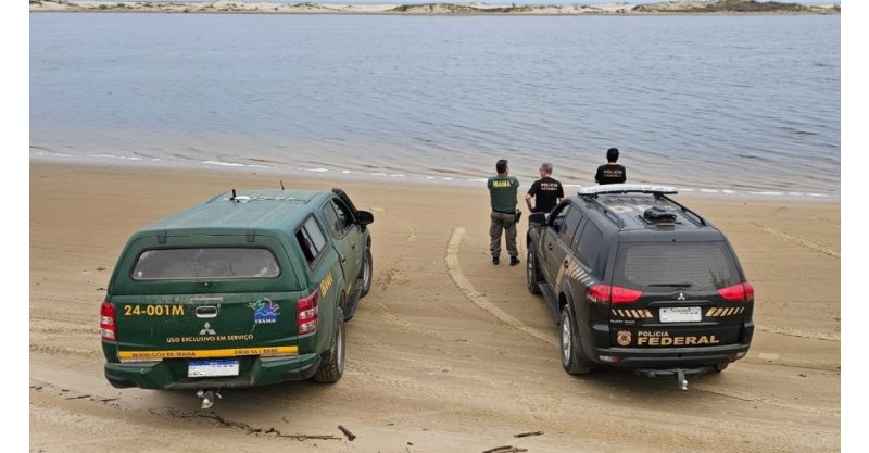 Operação conjunta mira pesca predatória no litoral Sul catarinense