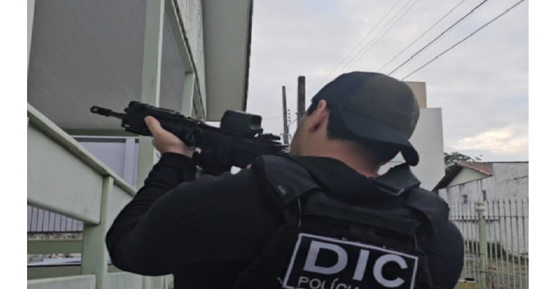 Palhoça vira alvo em operação que desmonta rota do tráfico no Sul de SC