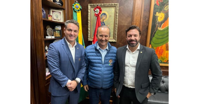 Parceria: Daniel Freitas e Zucco juntos em agendas estratégicas em Santa Catarina