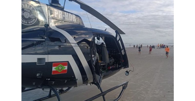 Passo de Torres / Jovem de 18 anos morre afogado no Sul de SC