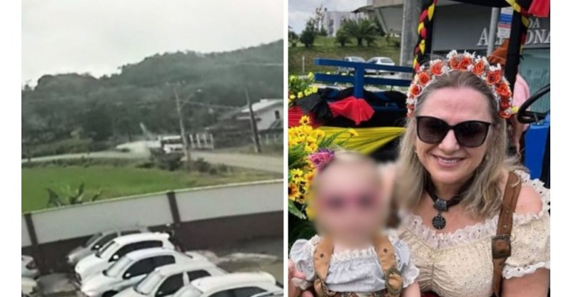 ‘Pedindo um milagre’: família pede orações por empresária em estado grave após pedra despencar de caminhão e atingir carro em SC