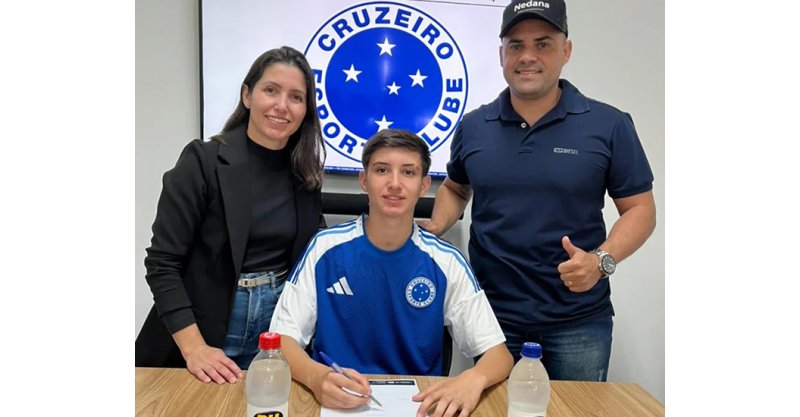 Pescaria Brava / Talento da região assina com a base do Cruzeiro