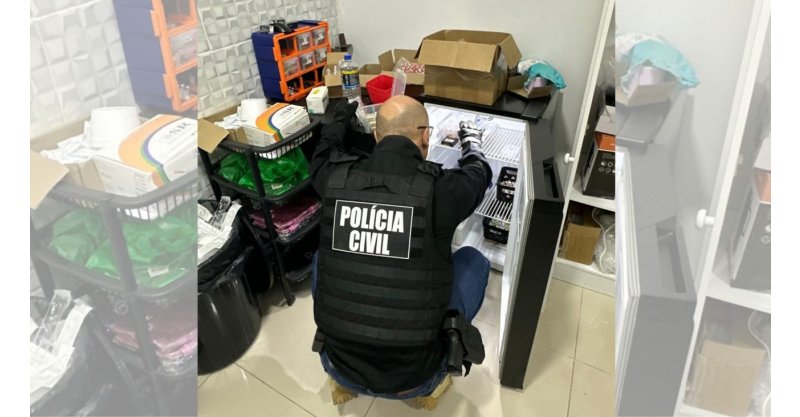 Polícia descobre ‘fábrica’ clandestina de canetas emagrecedoras e prende casal em SC