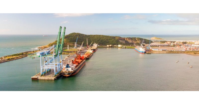 Porto de Imbituba avança com obras e amplia capacidade logística