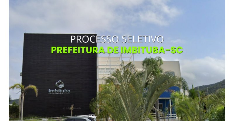 Prefeitura de Imbituba abre processo seletivo para professores com salário de quase R$ 5 mil