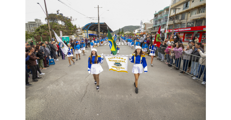 Prefeitura de Imbituba divulga ordem do Desfile Cívico de 7 de Setembro de 2026