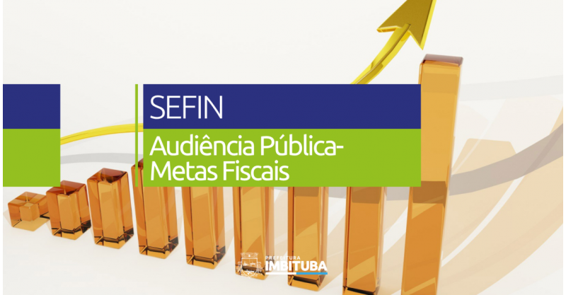 Prefeitura de Imbituba realizará Audiência Pública para apresentação das Metas Fiscais do 1º Quadrimestre de 2026