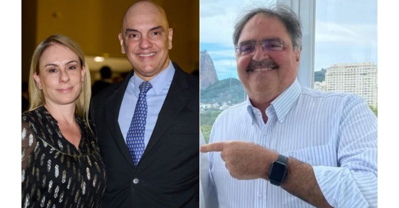 Preso na Espanha, empresário acusado de espionar mulher de Moraes pede afastamento do ministro