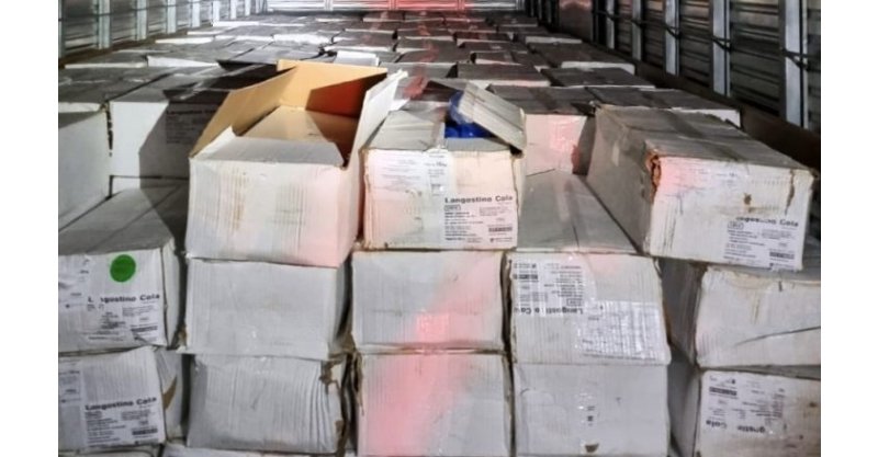 PRF apreende cinco toneladas de camarão contrabandeado e prende três pessoas em Santa Catarina
