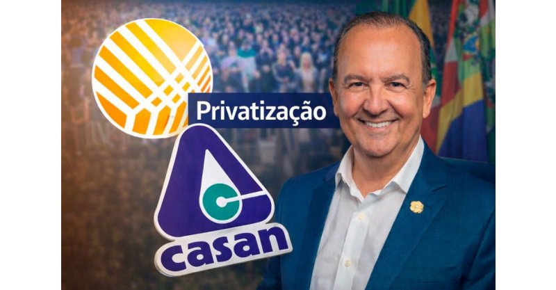 Privatização da Celesc e Casan com reeleição de Jorginho?
