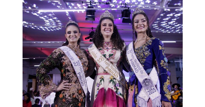Rainha da 35ª Festa Nacional do Pinhão vive rotina intensa e inspiradora