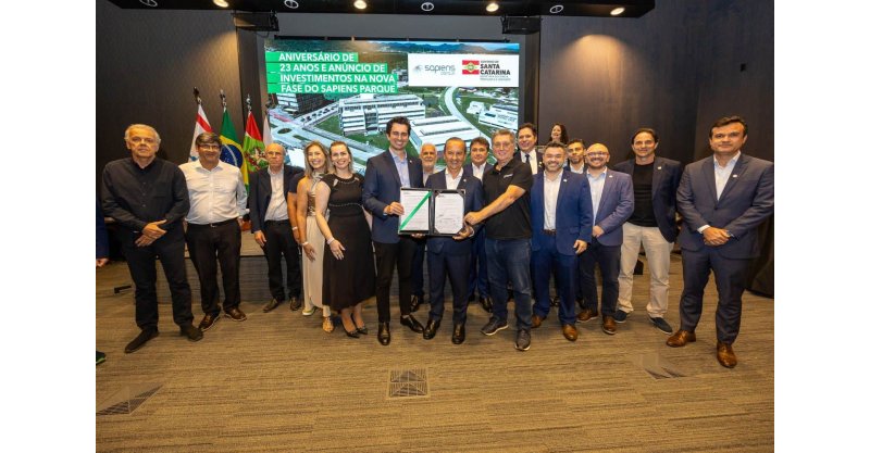 Sapiens Parque apresenta nova identidade visual e anuncia novos projetos em Santa Catarina