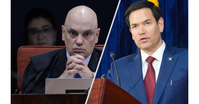 ‘Sistema complexo de censura’: Rubio sobe o tom e acusa Moraes de atacar oponentes políticos