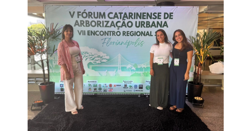SMAAP participa do V Fórum Catarinense de Arborização Urbana em Florianópolis