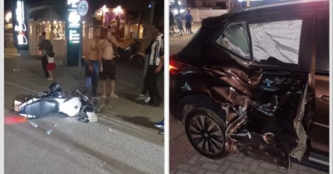  Garopaba / Motociclista sofre grave traumatismo craniano após colisão na SC-434