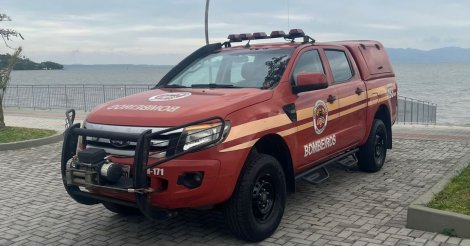  Imaruí / Corpo de Bombeiros da cidade ganha viatura 4×4 para reforçar operações na região