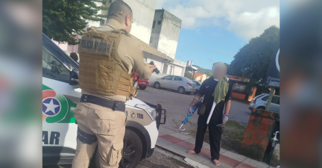   Imbituba / Estrangeiro é detido após confusão com mulheres no Centro da cidade