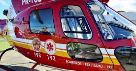  Imbituba / Helicóptero Arcanjo resgata jovem picada por cobra no município