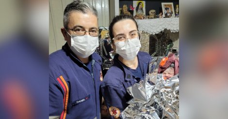   Imbituba / Menina nasce durante atendimento do Samu e marca noite especial no município