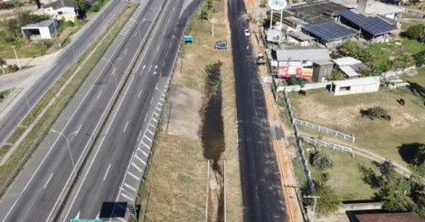  Imbituba / ViaCosteira / obras de melhoria irão mudar acesso à BR-101 Sul/SC no município