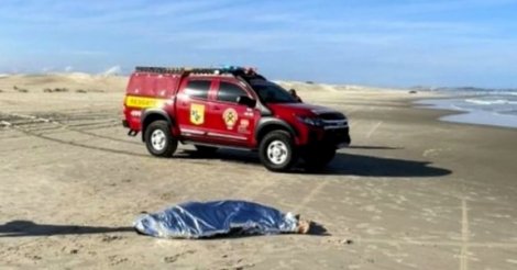  Jaguaruna / Homem morre afogado ao tentar salvar jovem de 18 anos no mar durante pescaria