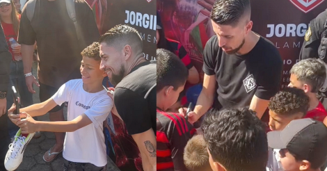  Jorginho (Flamengo) retorna a Imbituba, curte folga com o filho e prestigia evento beneficente no Vila Nova
