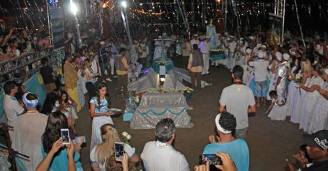  Laguna / Iemanjá é lembrada neste domingo / com festa e oferendas