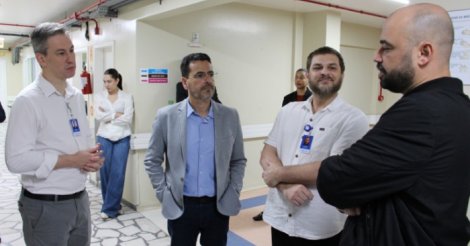  Tubarão / HNSC apresenta plano de expansão e novos serviços durante visita do secretário estadual da Saúde