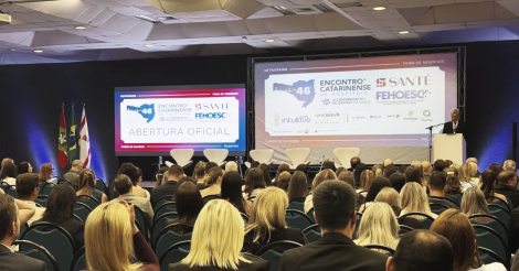 46º Encontro Catarinense de Hospitais reúne lideranças para debater governança, inovação e sustentabilidade na saúde