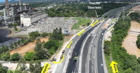 A liberação acontecerá na via marginal Norte, em frente à empresa Diamante/Complexo Termoelétrico Jorge Lacerda/Tractebel