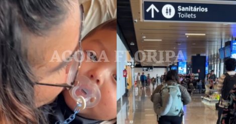 Aeroporto de Florianópolis vira cenário de parto inesperado e bebê nasce prematuro
