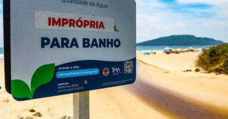 Balneabilidade: Garopaba e Imbituba têm pontos impróprios para banho; veja onde evitar