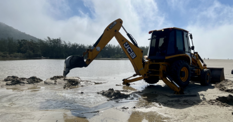 Barra de Ibiraquera é aberta em caráter emergencial para garantir segurança da população e preservar o meio ambiente