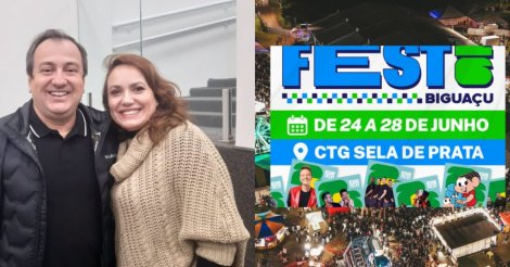 Biguaçu prepara megaestrutura para festa inédita com atrações nacionais, Copa do Mundo e entrada gratuita