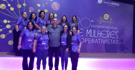 Cerpalo participa da 20ª edição do Encontro Estadual de Mulheres Cooperativistas em Florianópolis