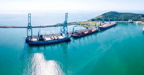 Complexo portuário do Sul de SC movimenta 4,56 milhões de toneladas e comércio exterior supera US$ 1,1 bilhão