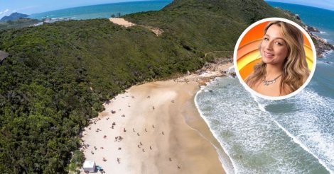 Conheça a praia sensação do Sul de SC onde mora a nova participante do BBB