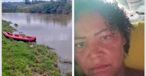 Corpo de mulher desaparecida é encontrado em rio da região