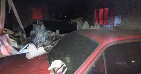 Criciúma / Garagem com cerca de 30 automóveis é atingida por incêndio na cidade